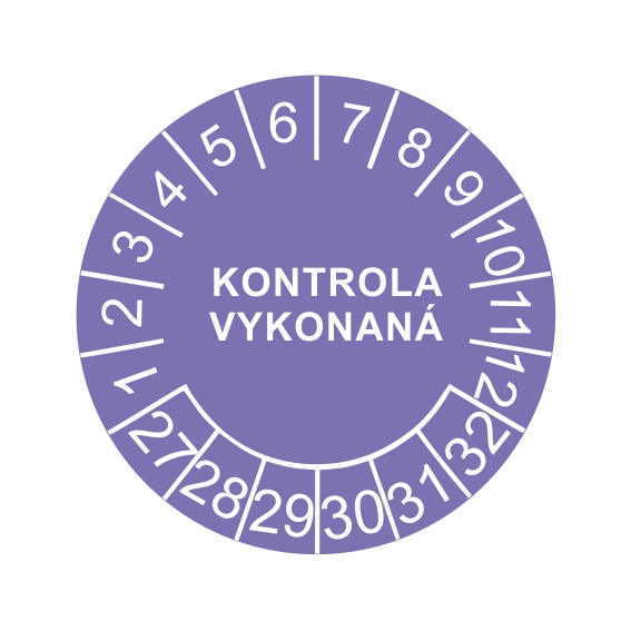 Štítok Kontrola vykonaná rok 27-32